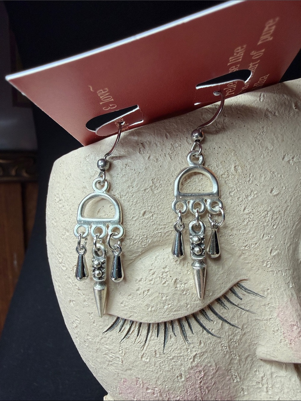 Silver Dangle Chandelier Earrings - Women Jewelry